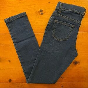 Like New Children’s Place Super Skinny Jeans Girls Size 10 Slim Denim Dark Blue